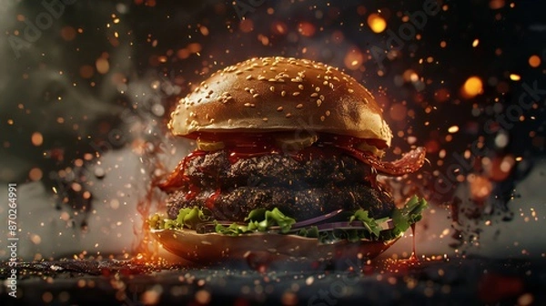 Fototapeta Burger