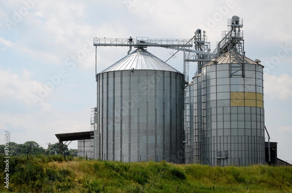 Obraz Grain elevator