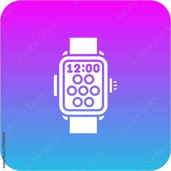 Fototapeta Smart watch Icon