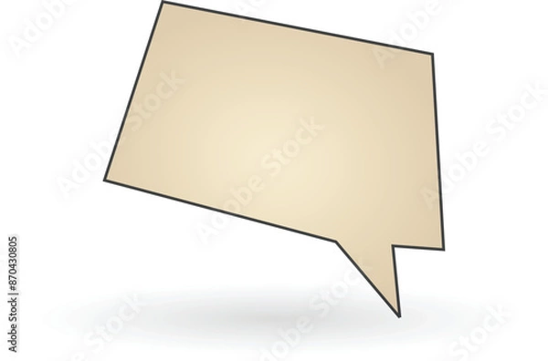 Fototapeta speech bubble icon