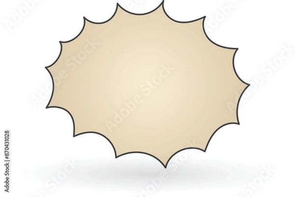 Fototapeta speech bubble icon