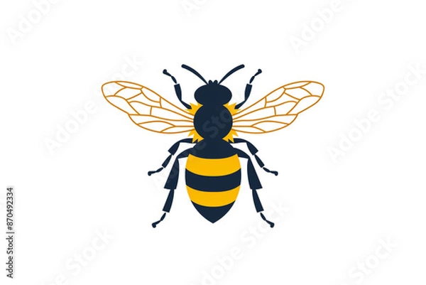Obraz a bee with wings and wings