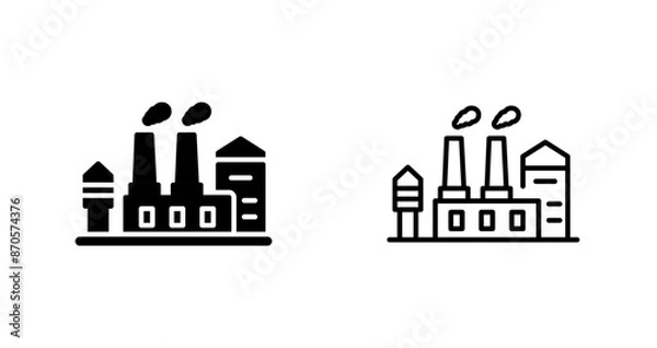 Obraz Factory III Vector Icon