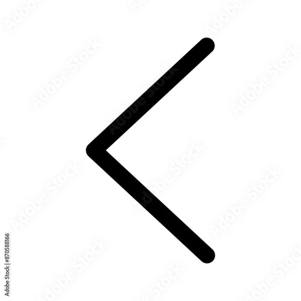 Obraz back line icon