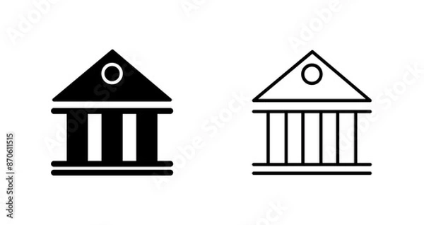 Fototapeta Library Vector Icon