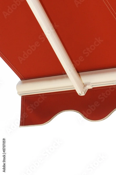 Obraz store toile rouge