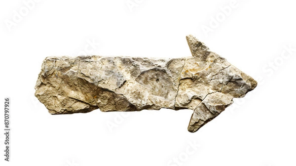 Fototapeta Stone arrow, 3D