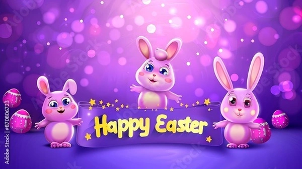 Obraz happy Christmas and  feliz navidad in Spanish written in the background isolated on the pink and red color background new year background 