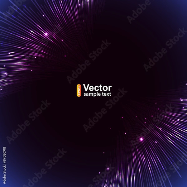 Obraz Vector sound equalizer