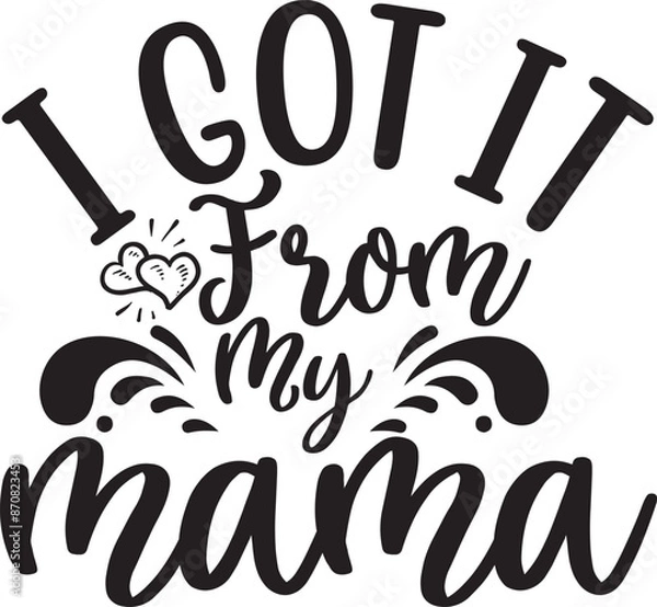 Fototapeta Baby Born Design typography tshirt and SVG Designs for Clothing and Accessories