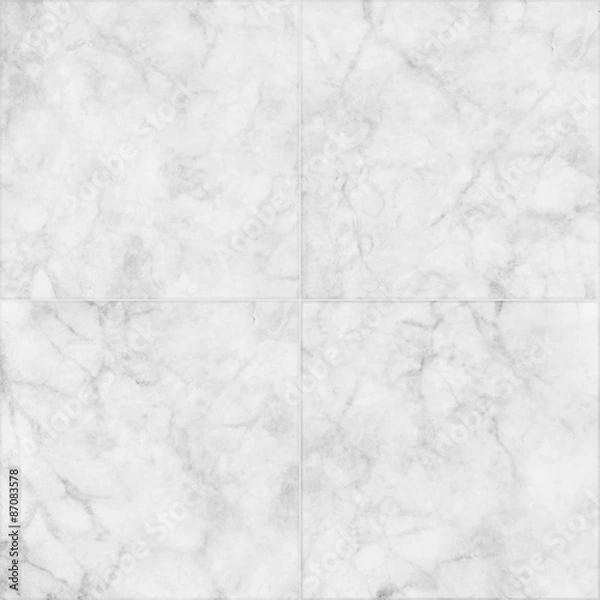 Obraz Marble tiles seamless floor texture, detailed structure of marble in natural patterned  for background and design.