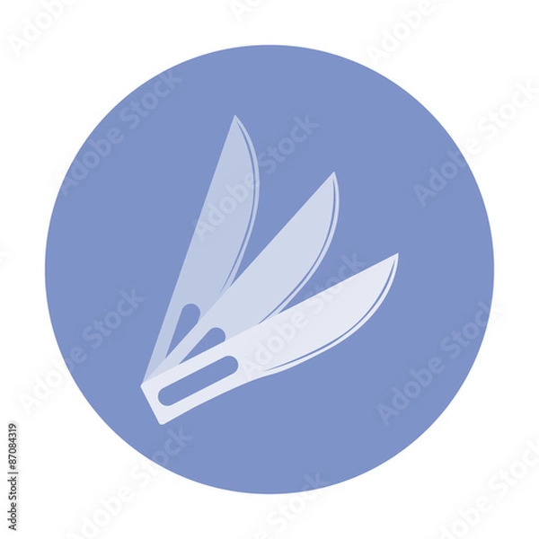 Fototapeta illustration of medical icon