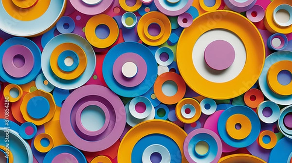 Fototapeta circle shape background