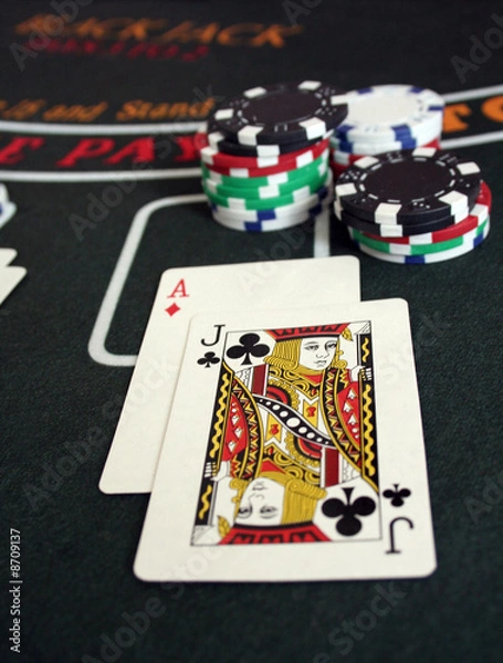 Obraz the BlackJack