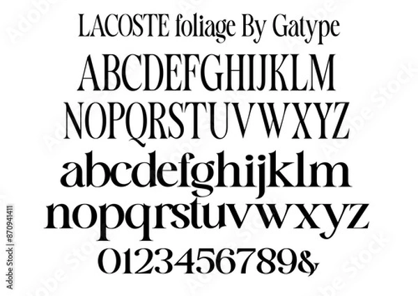 Obraz LACOSTE foliage