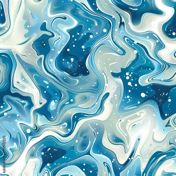 Obraz seamless pattern with waves