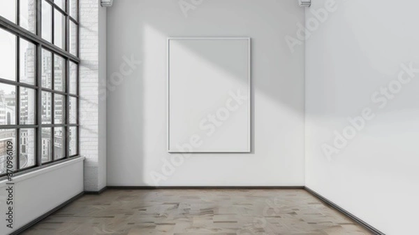 Fototapeta Stylish apartment interior design backdrop, emphasizing cozy comfort and inspiring home decor ideas