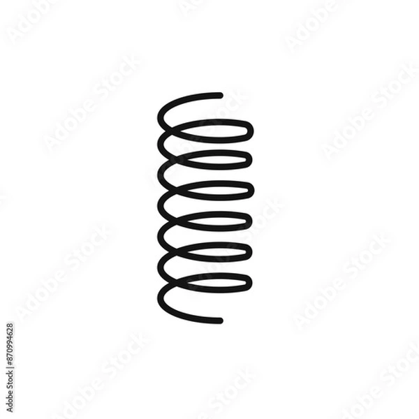 Fototapeta spring icon vector set collection for web