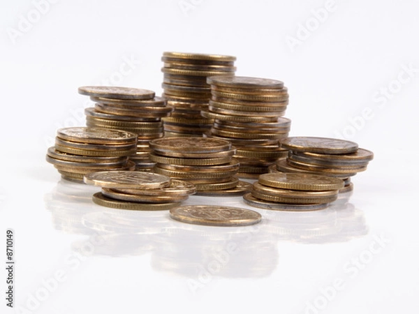 Obraz Stack of coins