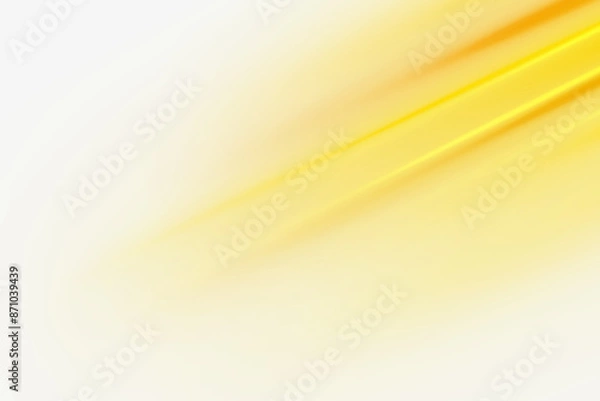 Fototapeta ellow sun, a flash, a soft glow without departing rays. Star flashed with sparkles isolated on white background. Vector illustration of abstract yellow splash.