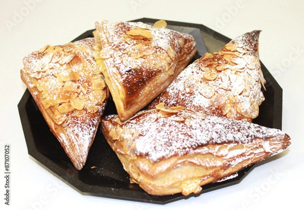 Fototapeta triangles amandes