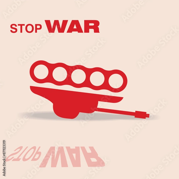 Obraz Stop war
