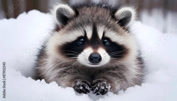 Obraz Waschbär