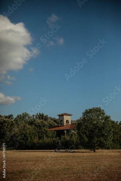 Obraz villa in the park