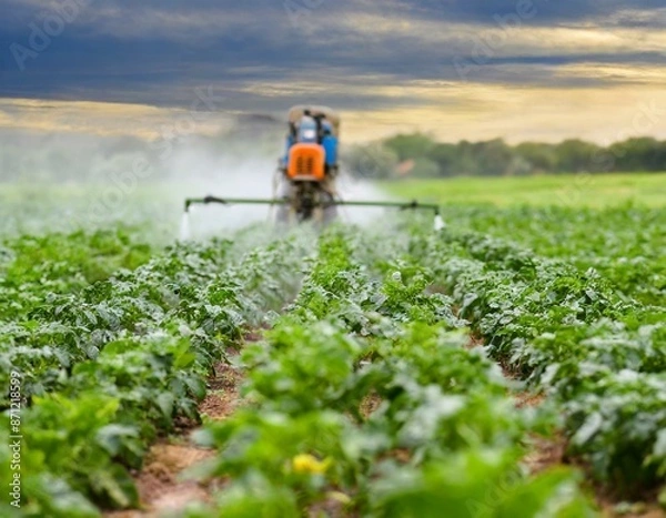 Obraz Oprysk upraw pestycydami