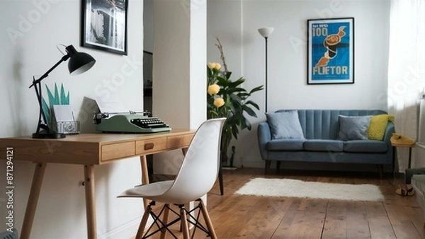 Fototapeta living room interior