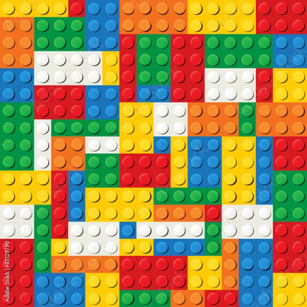 Fototapeta Plastic constructor