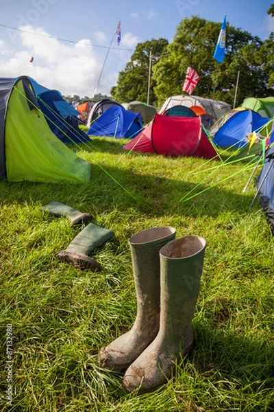 Obraz Festival Wellies