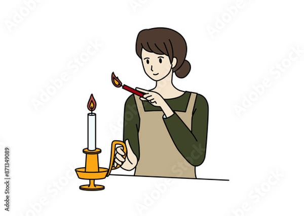 Obraz キャンドル