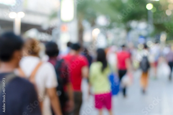 Fototapeta people Blur