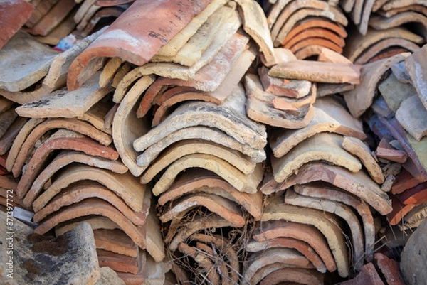 Obraz Old ceramic tiles