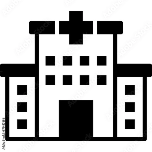 Obraz Hospital Icon