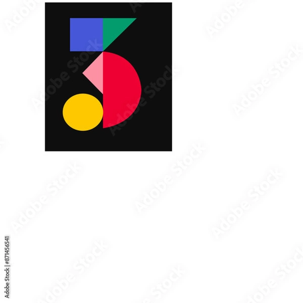 Obraz A beautiful 3D Logo Design.