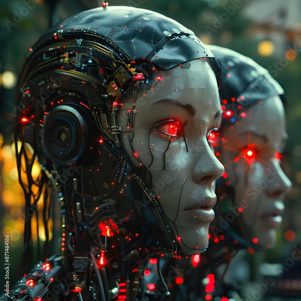 Obraz concept robot artificial intelligence