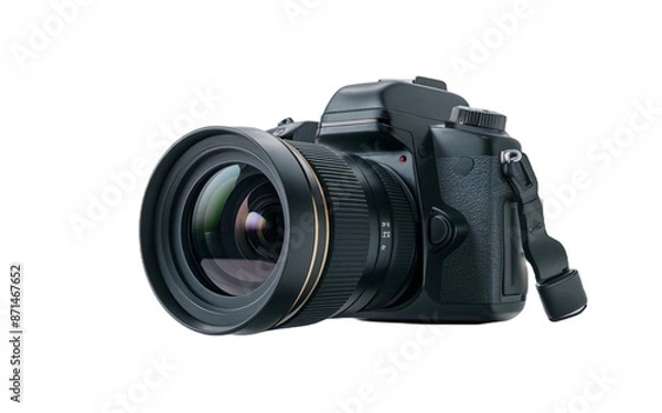 Obraz Digital camera isolated on transparent background
