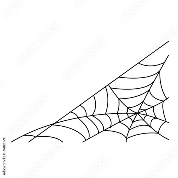Obraz Halloween Spider Web 