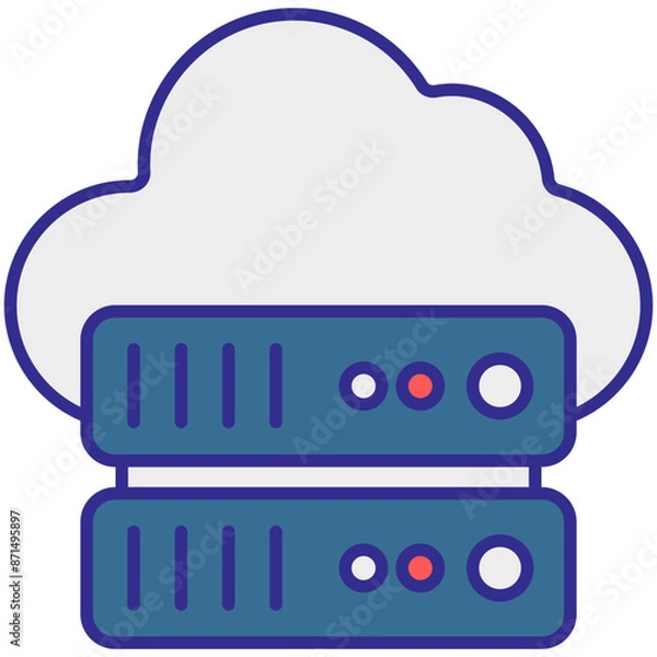 Obraz Cloud Server