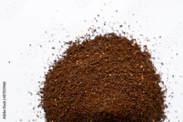 Obraz coffee beans isolated on white background