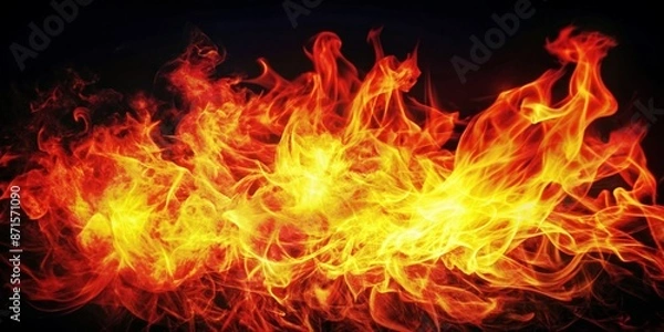 Fototapeta 灼熱の炎