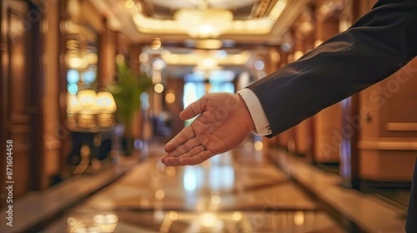 Obraz Welcome to our hotel!  