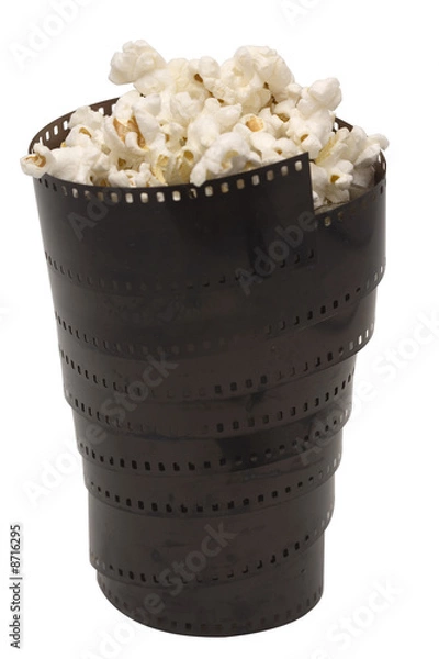 Fototapeta Pop corn pan
