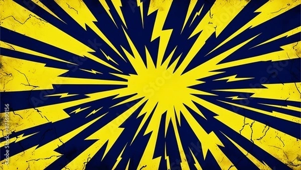 Obraz サンダーボルトのサンバースト