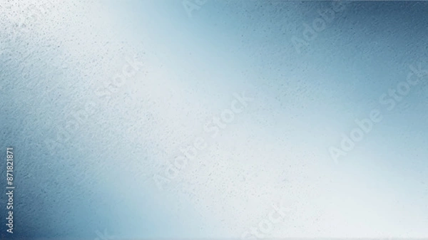 Fototapeta White, blue, grainy noise grungy empty space or spray texture , a rough abstract retro vibe background template color gradient shine bright light and glow