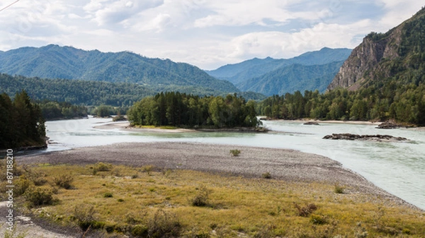 Fototapeta Katun river