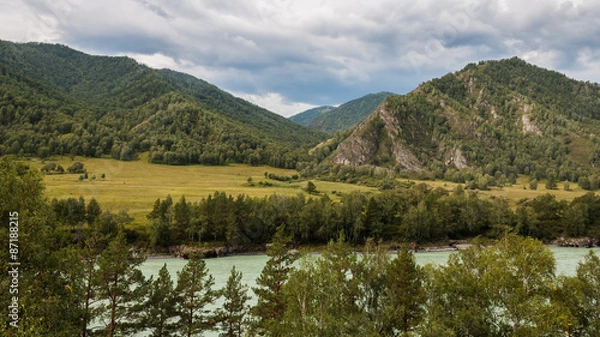 Fototapeta Katun river