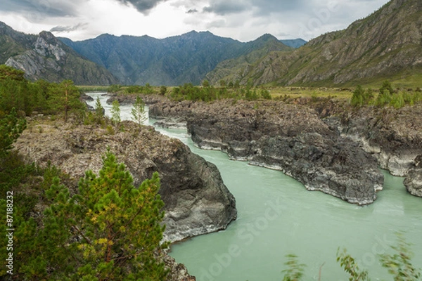 Fototapeta Katun river